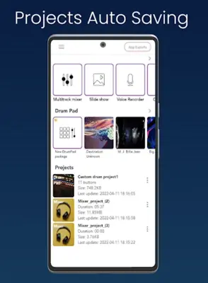 Pro Audio Editor - Music Mixer android App screenshot 1